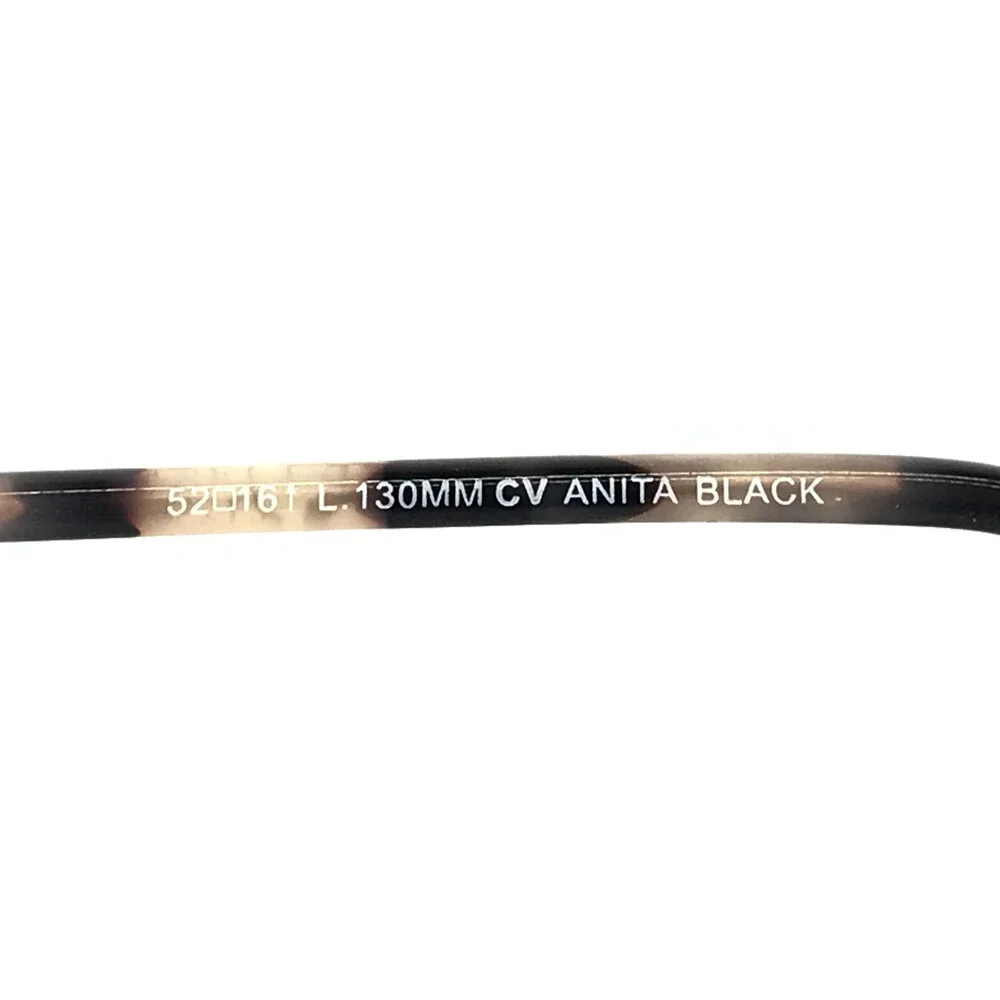 BCBGMAXAZRIA Eyeglasses Frames ANITA BLACK Matte Satin Tortoise 52-16-130